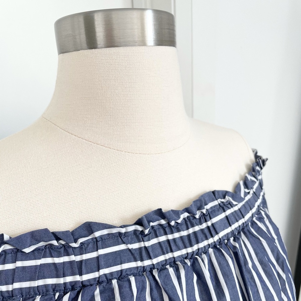 J.Crew | Striped Off-Shoulder Top - Picture 5 of 10